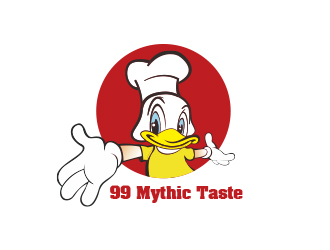 黄安悦的99 Mythic Taste（学生时期（成长期）的鸭子）logo设计