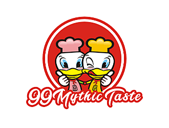 劳志飞的99 Mythic Taste（学生时期（成长期）的鸭子）logo设计