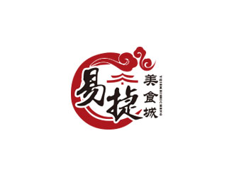 朱红娟的易捷美食城logo设计