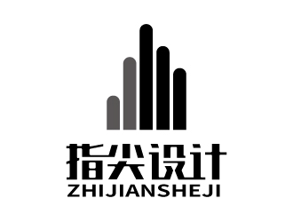 张俊的山东指尖装饰设计（指尖设计）logo设计