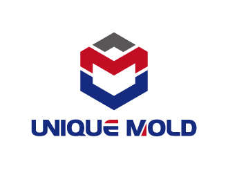 张俊的UNIQUE MOLD TECHNOLOGY CO.,LET logo设计