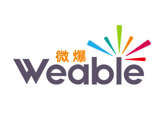 钟炬的Weable微爆logo设计