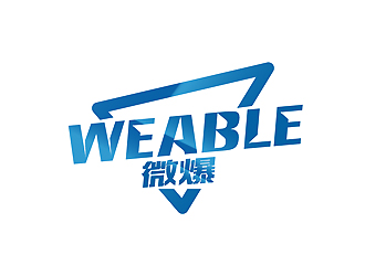 秦晓东的Weable微爆logo设计