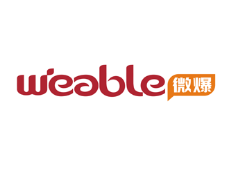 谭家强的Weable微爆logo设计