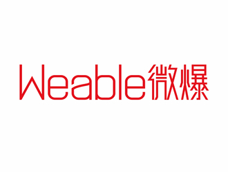 唐国强的Weable微爆logo设计