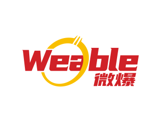 林思源的Weable微爆logo设计