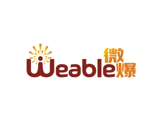 曾翼的Weable微爆logo设计