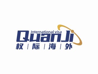 林思源的权际海外 QUANJI/QuanJilogo设计