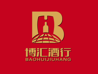 郭庆忠的博汇酒行logo设计