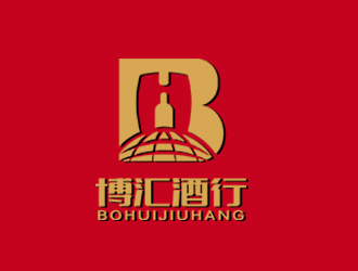 郭庆忠的博汇酒行logo设计