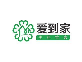 秦晓东的爱到家.生活管家logo设计