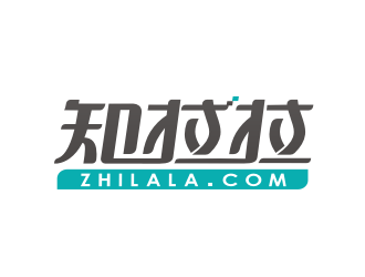 李杰的知拉拉互联网字体设计logo设计