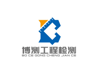 周金进的青海博测工程检测有限公司logo设计