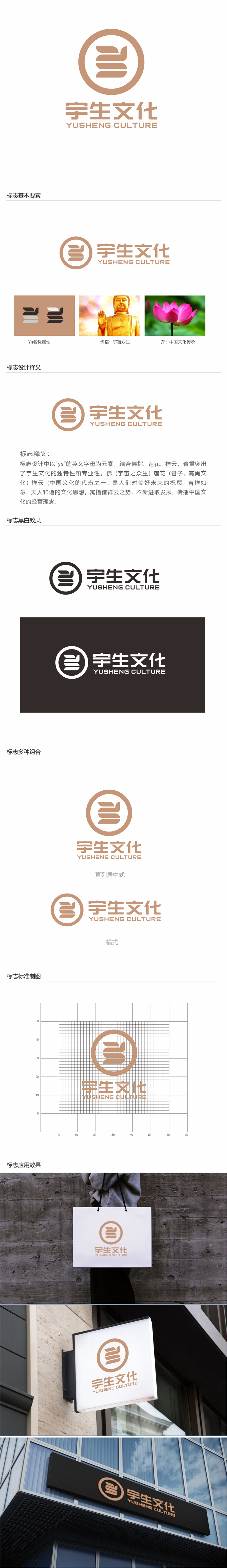 唐国强的山东宇生文化股份有限公司logo设计
