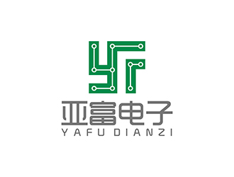 邓建平的东莞市亚富电子有限公司logo设计