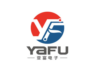 朱红娟的东莞市亚富电子有限公司logo设计