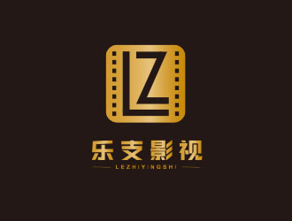 朱红娟的乐支影视logo设计