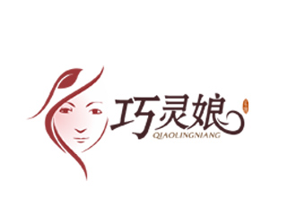 郭庆忠的巧灵娘（非卡通设计）logo设计