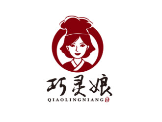 朱红娟的巧灵娘（非卡通设计）logo设计