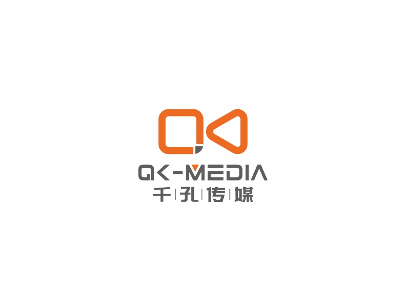 千孔传媒logo设计