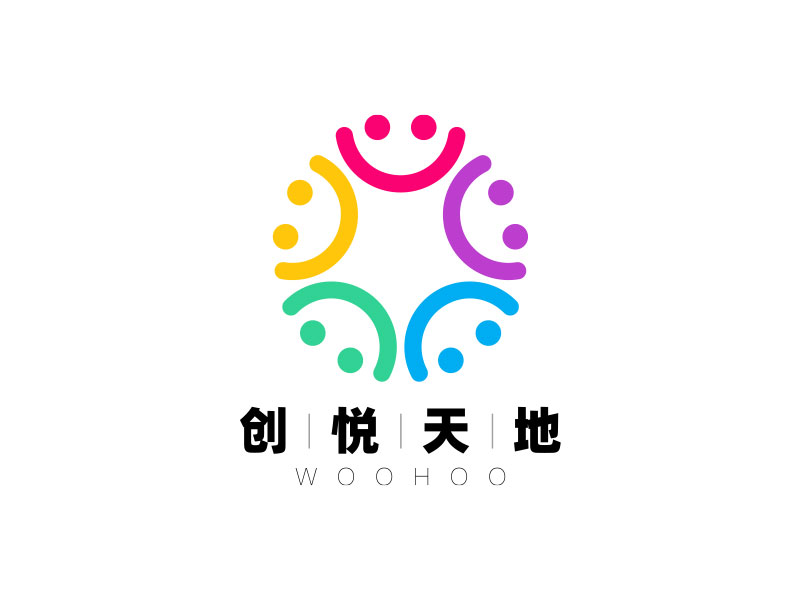 彭子洋的中文名：创悦天地    ；  英文名：WOOHOOlogo设计