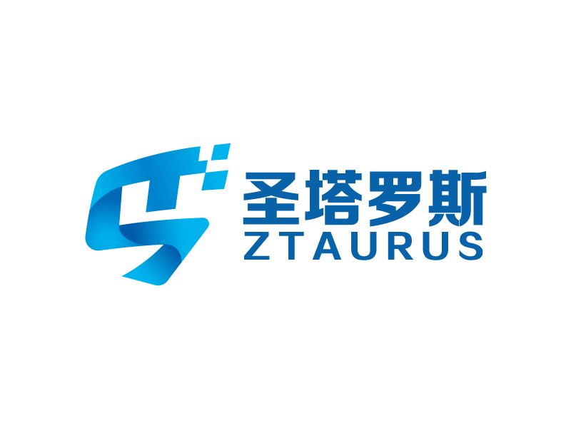 叶美宝的圣塔罗斯文化传媒有限公司 ZTAURUSlogo设计