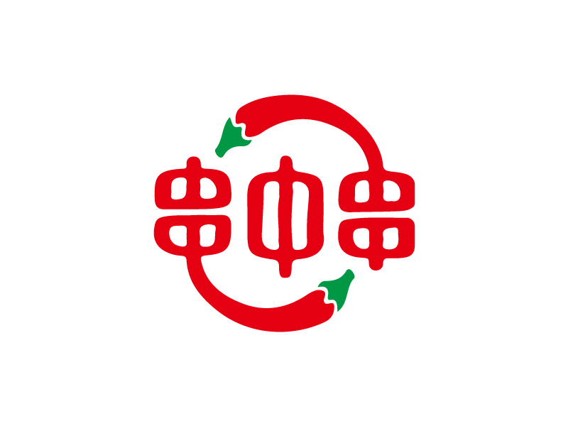 叶美宝的串中串logo设计