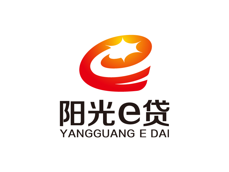 叶美宝的阳光e贷logo设计