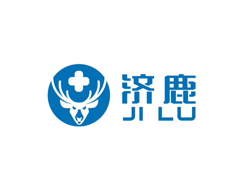 梁宗龙的济鹿logo设计