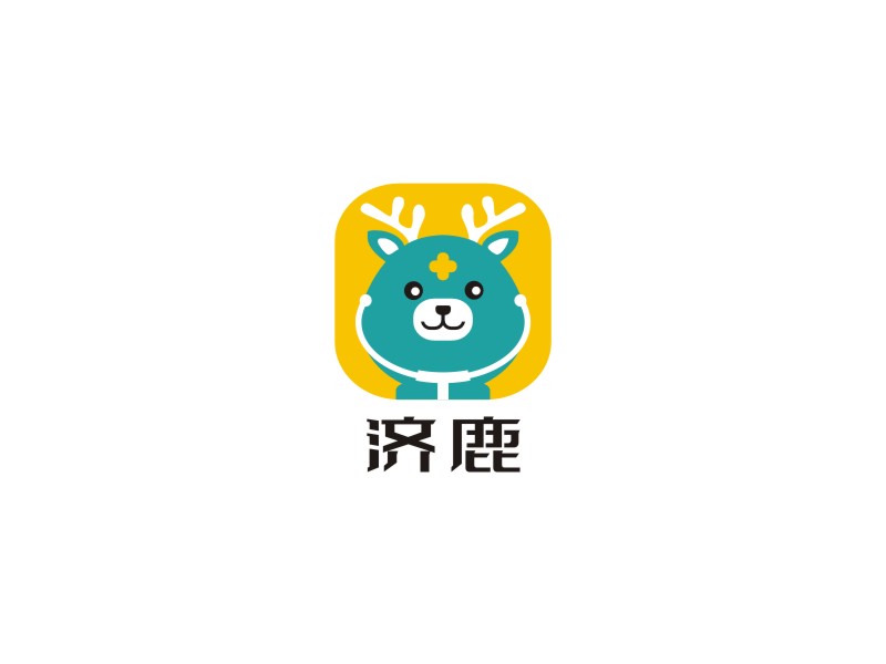 姜彦海的济鹿logo设计