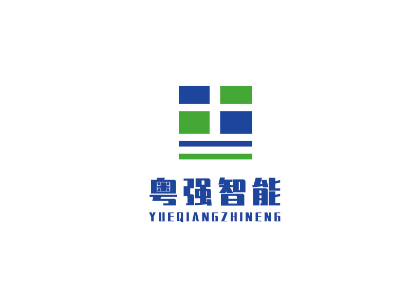 李宁的粤强智能logo设计