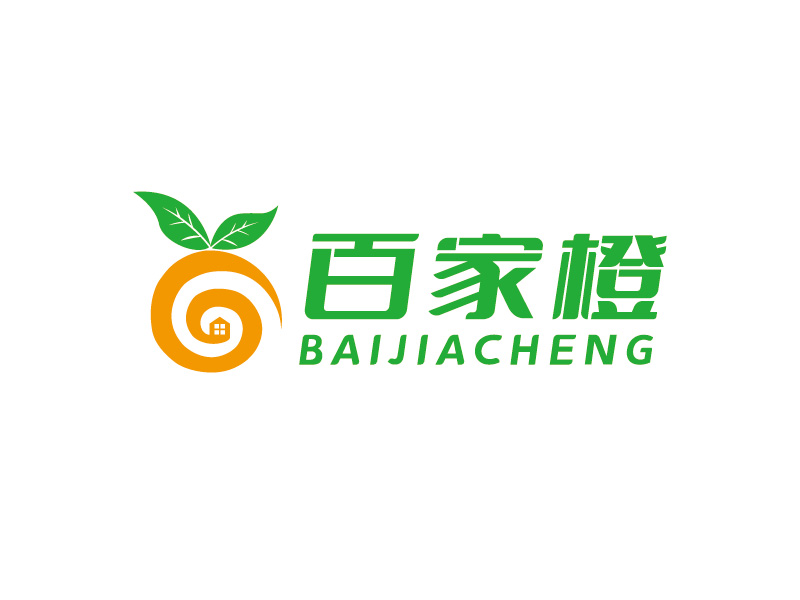 李宁的百家橙logo设计