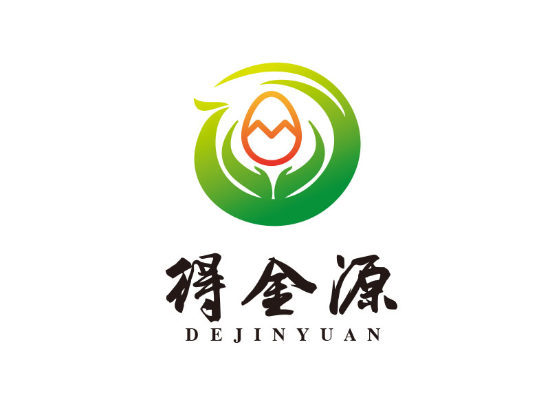 朱红娟的得金源logo设计