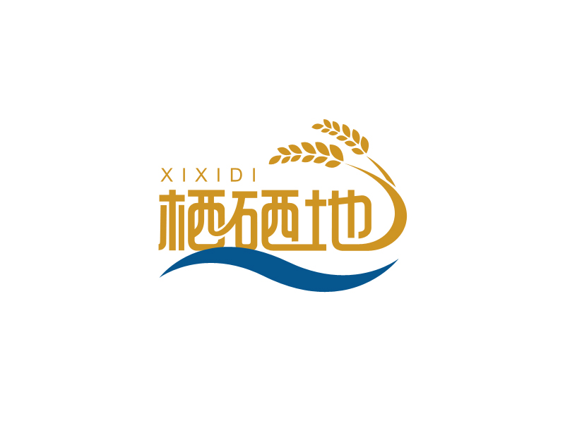 马丞的栖硒地logo设计