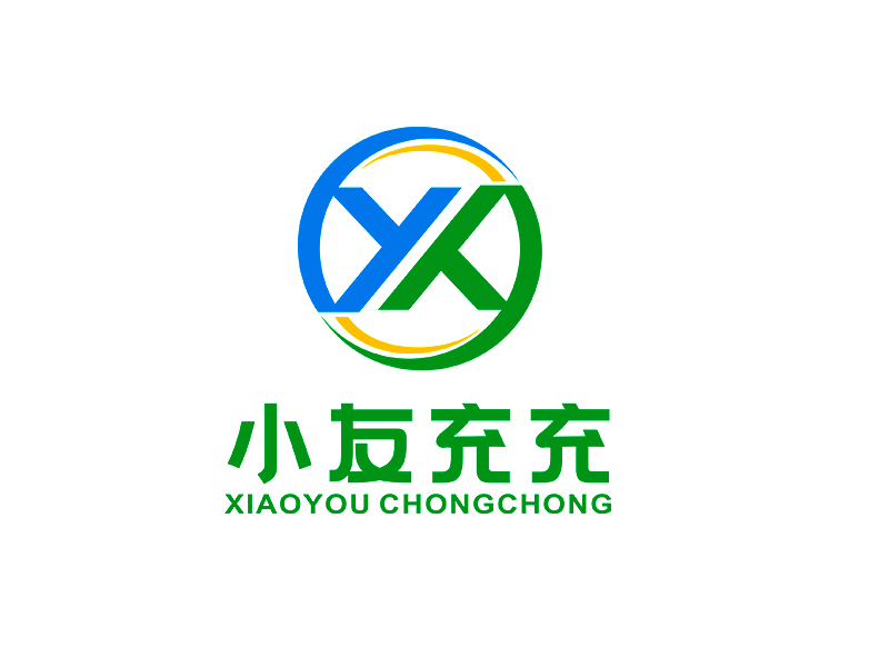 李杰的小友充充logo设计