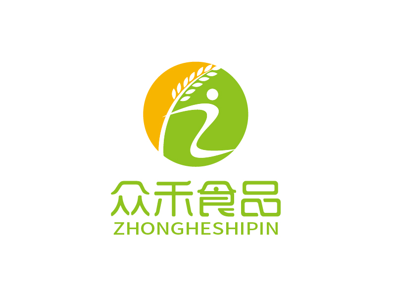 张俊的深圳市众禾食品有限公司logo设计