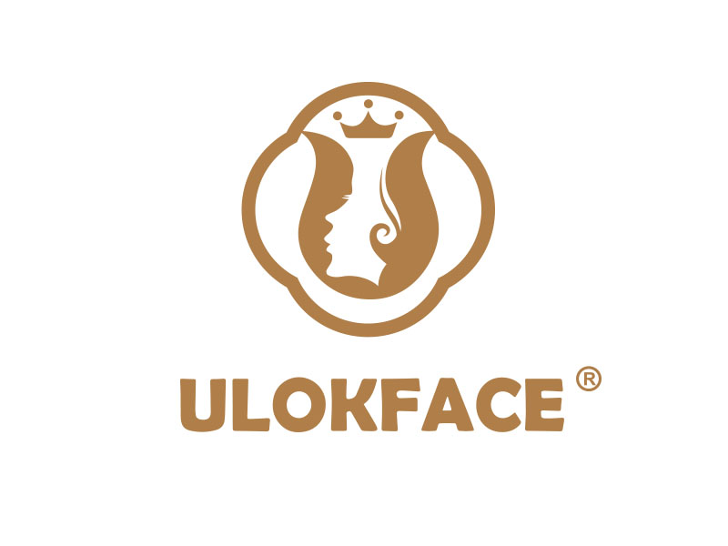 朱红娟的ULOKFACE·洗脸logo设计