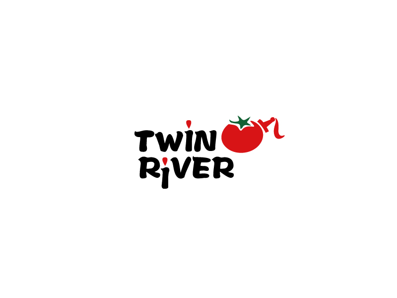 于伟光的TWIN RIVER工厂LOGO设计logo设计