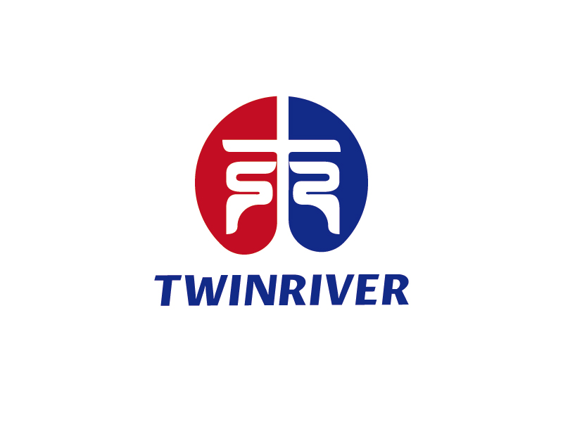 李宁的TWIN RIVER工厂LOGO设计logo设计