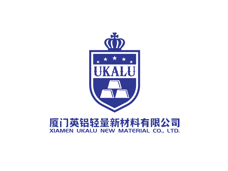 张俊的厦门英铝轻量新材料有限公司（Xiamen Ukalu New Material Co., Ltd.）logo设计