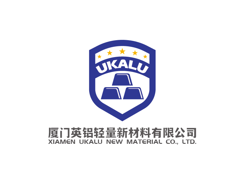 张俊的厦门英铝轻量新材料有限公司（Xiamen Ukalu New Material Co., Ltd.）logo设计