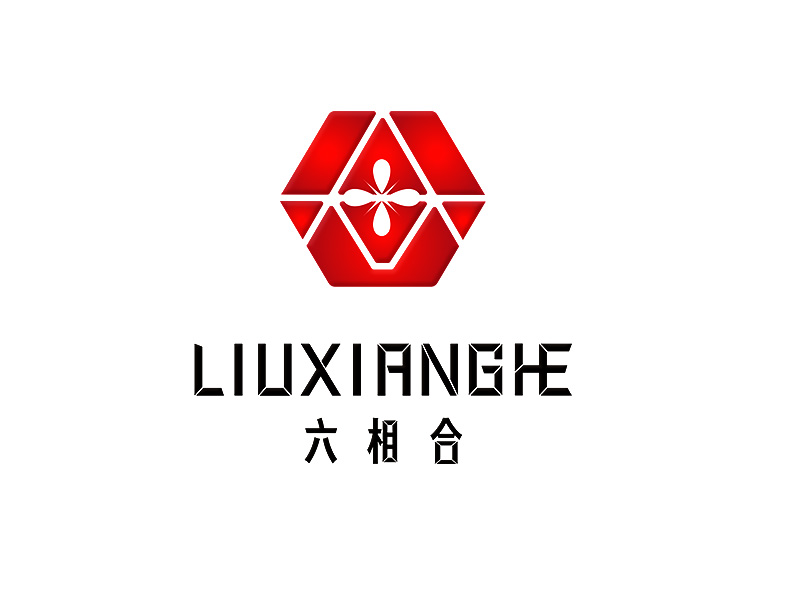 李杰的六相合logo设计