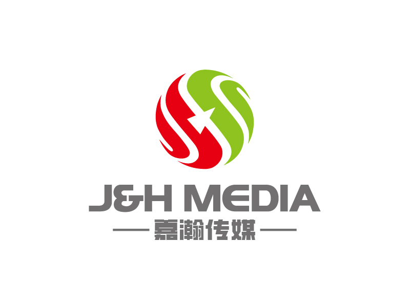 张俊的J&H Media 嘉瀚传媒logo设计