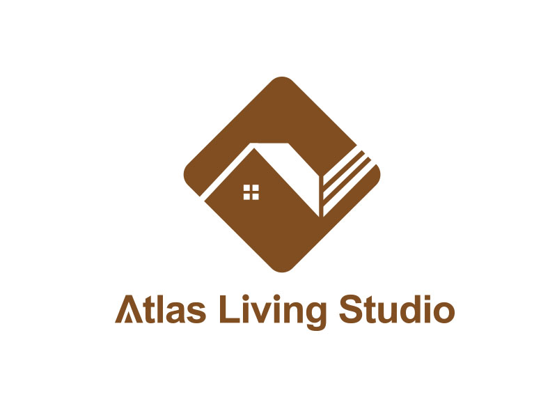 朱红娟的Atlas Living Studiologo设计