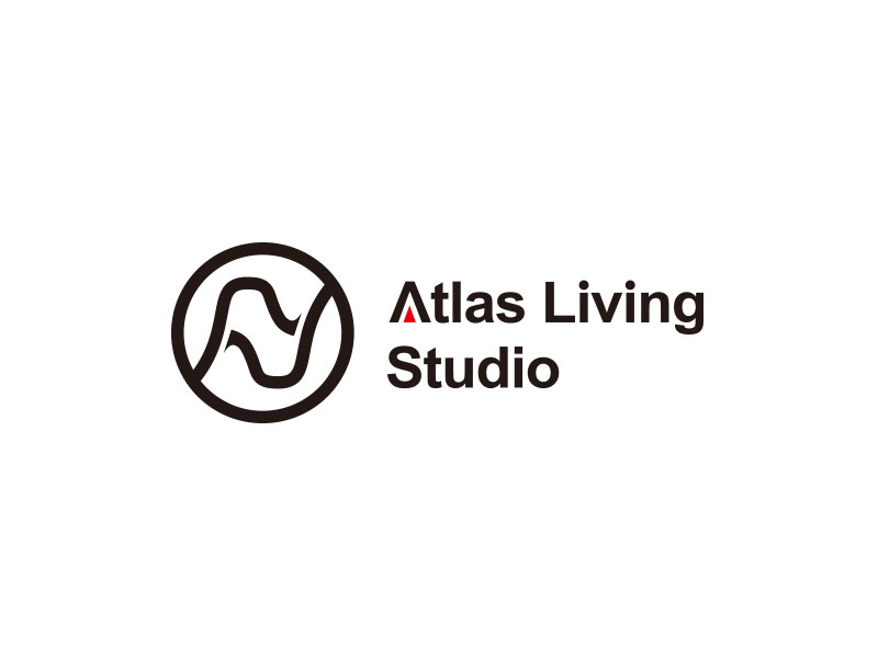 朱红娟的Atlas Living Studiologo设计