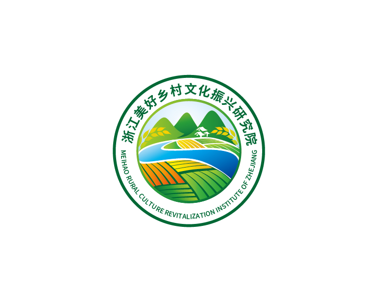 张俊的浙江美好乡村文化振兴研究院logo设计