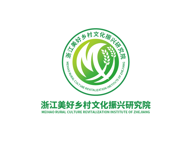 张俊的浙江美好乡村文化振兴研究院logo设计