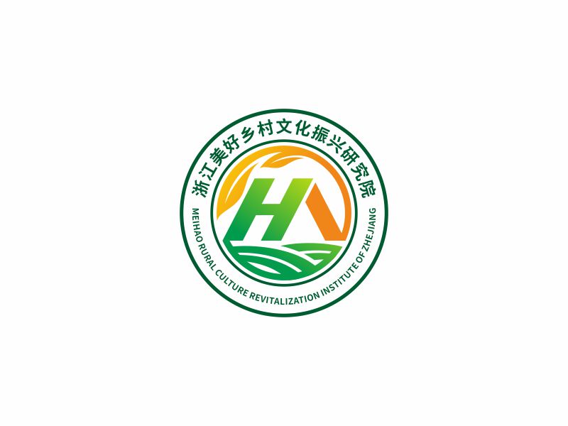 何嘉健的浙江美好乡村文化振兴研究院logo设计