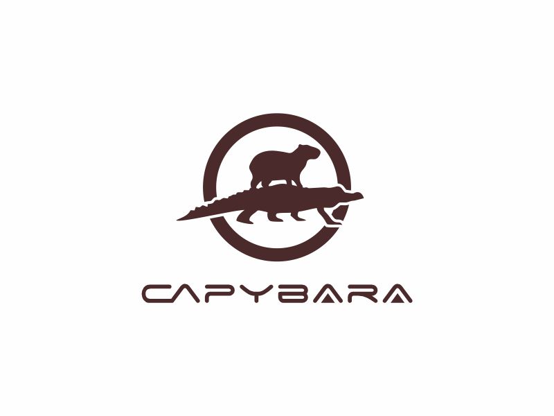 何嘉健的CAPYBARAlogo设计