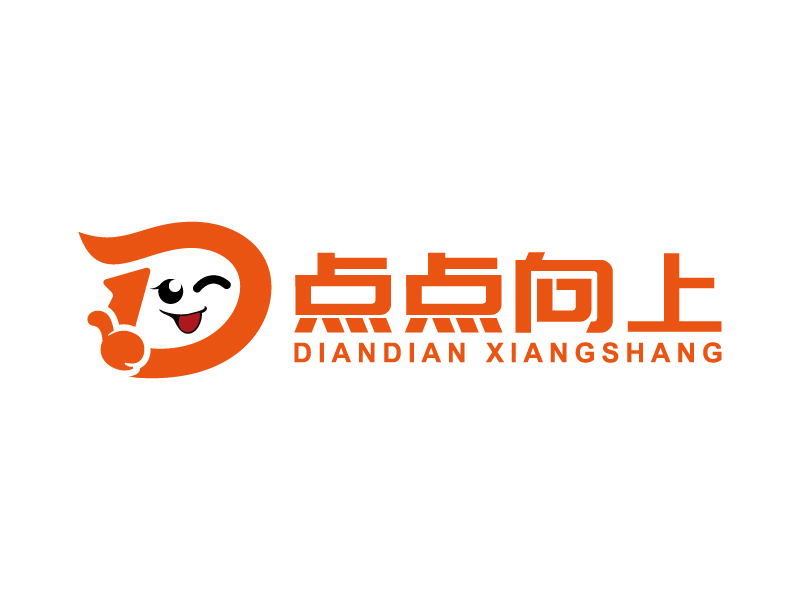 王涛的点点向上logo设计